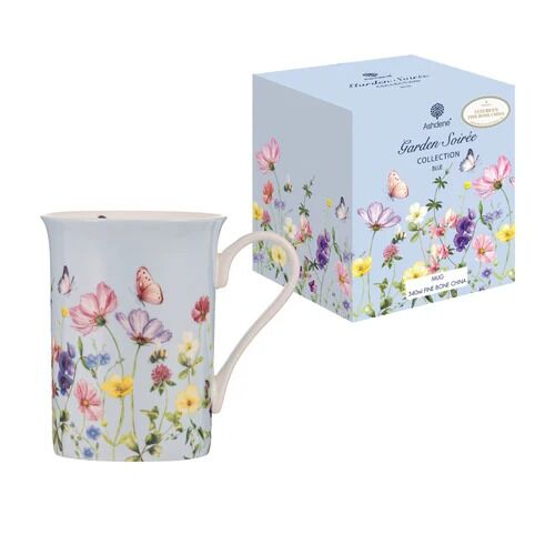 Ashdene Garden Soiree - Can Mug Blue