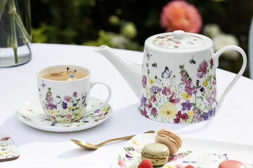 Ashdene Garden Soiree - Teapot & 2 Teacups Set