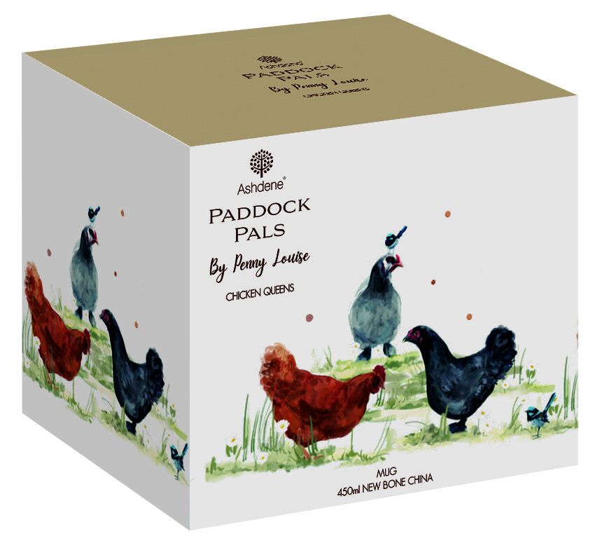 Ashdene Paddock Pals - Chicken Queens Mug