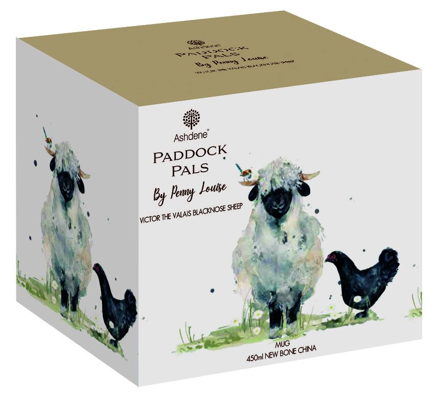 Ashdene Paddock Pals - Victor the Sheep Mug