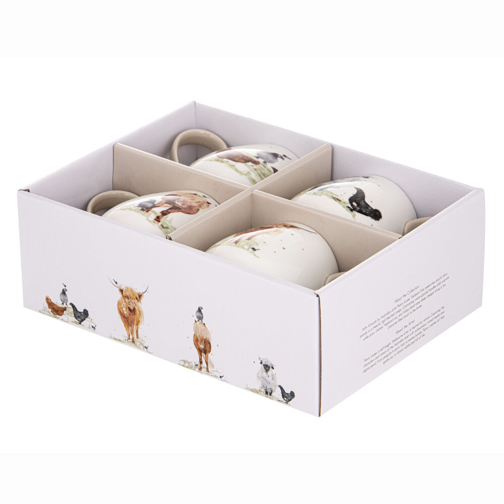 Ashdene Paddock Pals - Mugs - Pack of 4