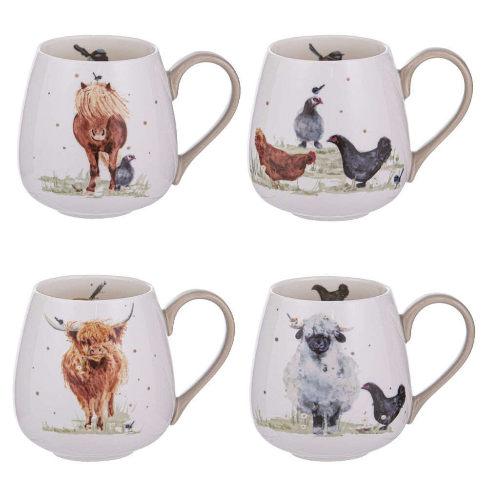 Ashdene Paddock Pals - Mugs - Pack of 4
