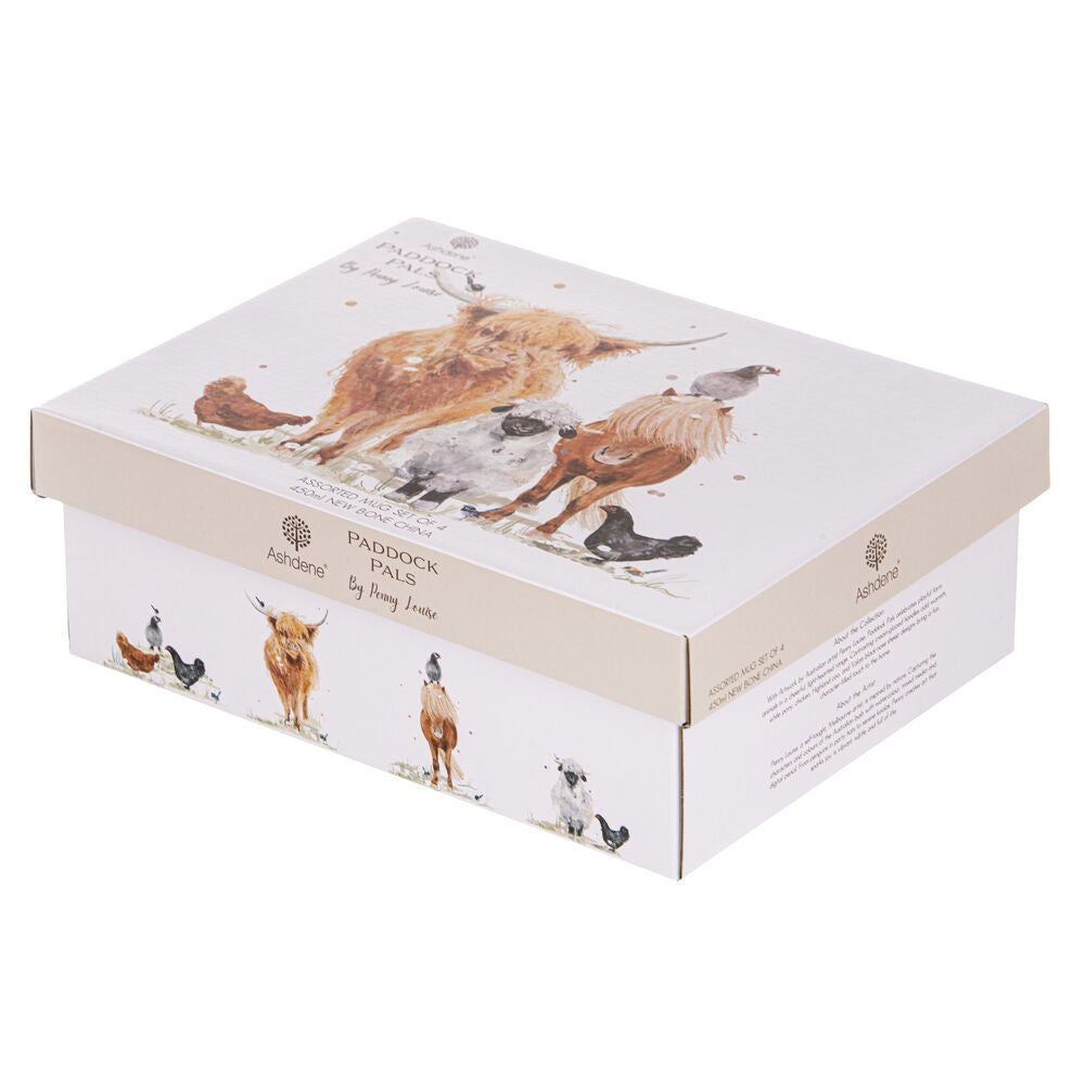 Ashdene Paddock Pals - Mugs - Pack of 4