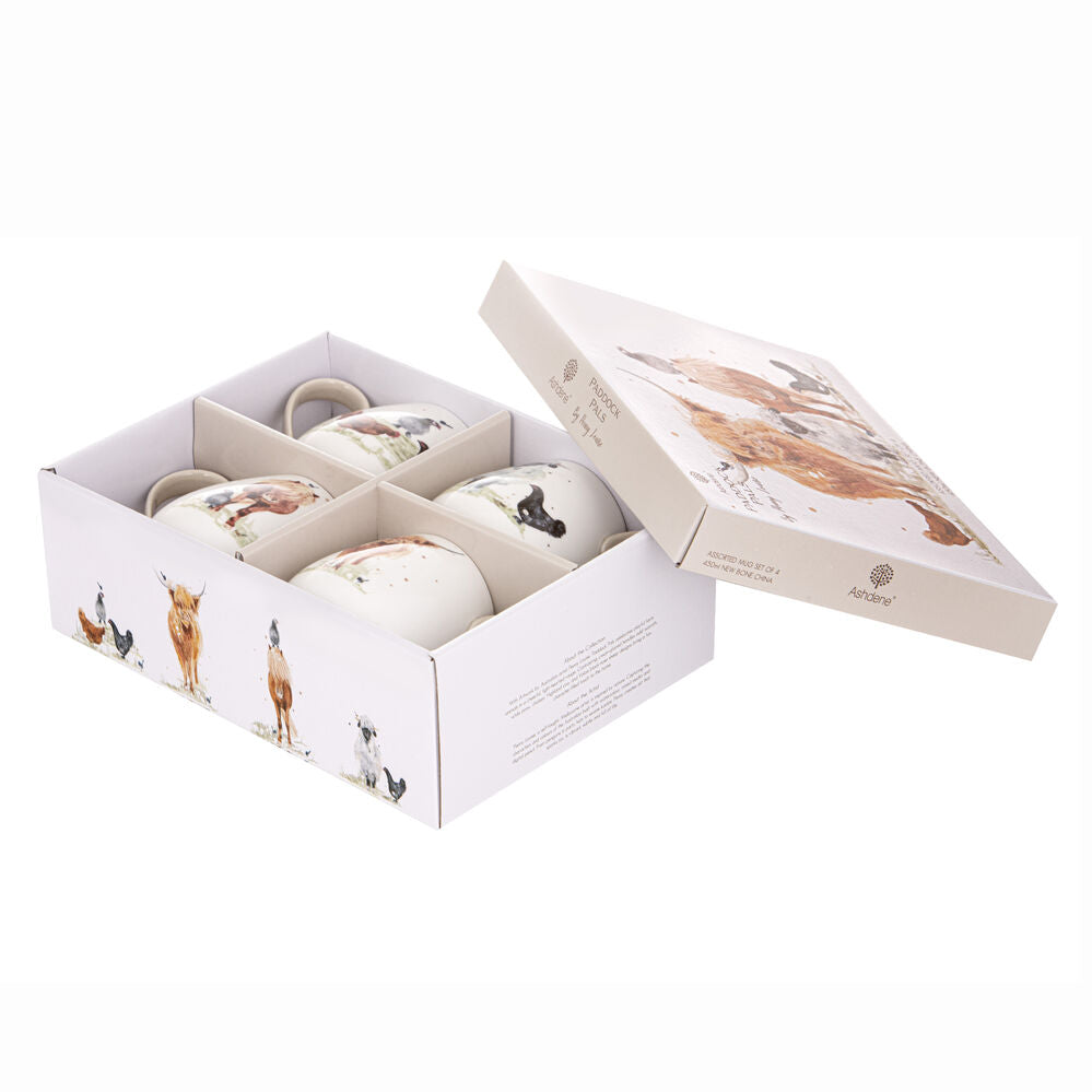 Ashdene Paddock Pals - Mugs - Pack of 4