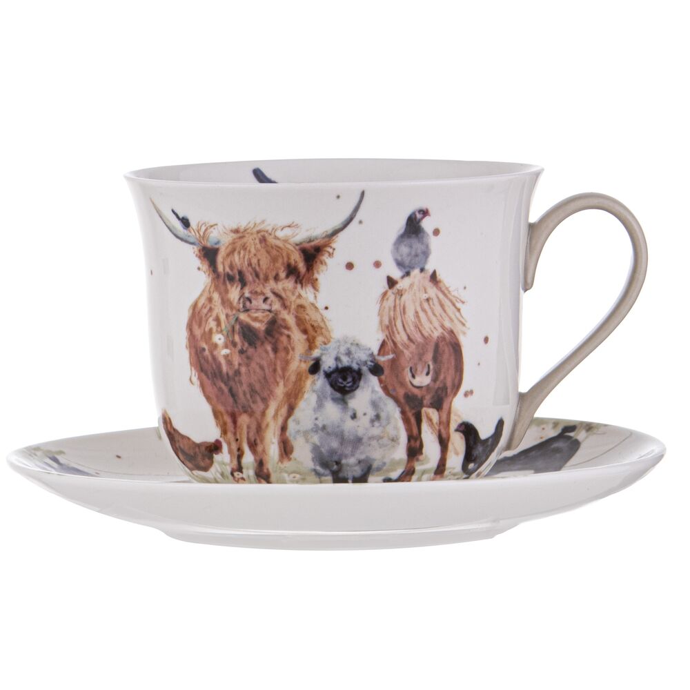 Ashdene Paddock Pals - Cup and Saucer