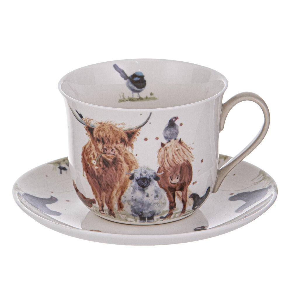 Ashdene Paddock Pals - Cup and Saucer