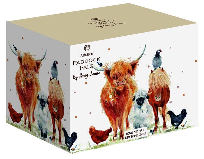 Ashdene Paddock Pals - Bowls - Pack of 4