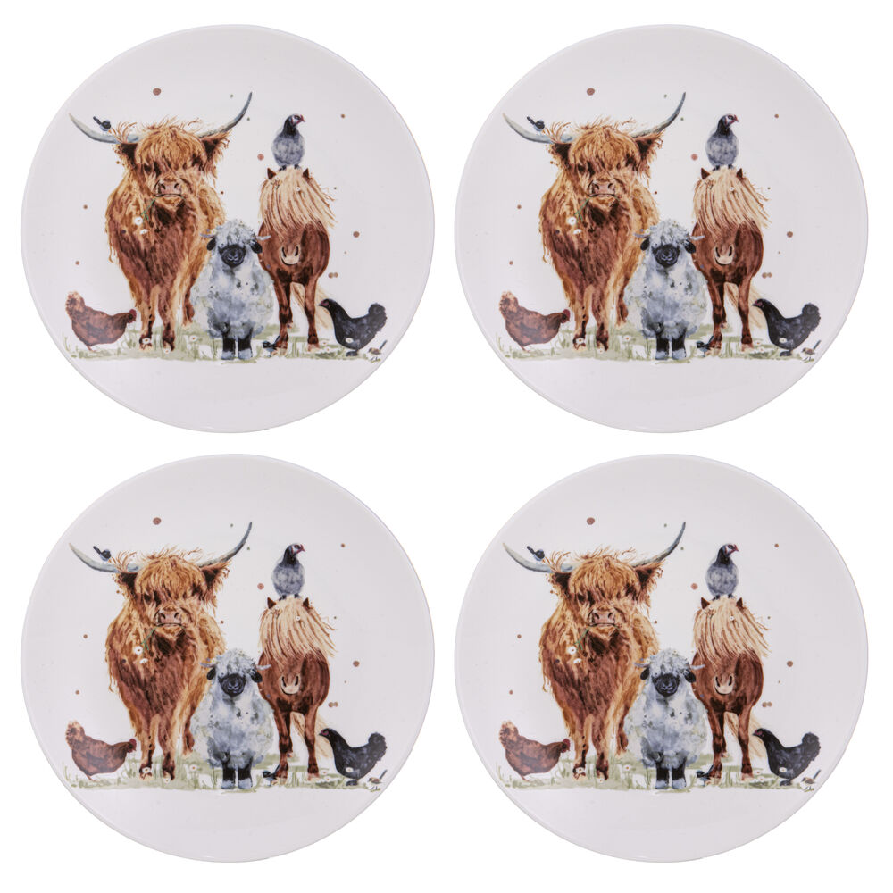 Ashdene Paddock Pals - Side Plates - Pack of 4