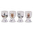 Ashdene Paddock Pals - Egg Cups - Pack of 4