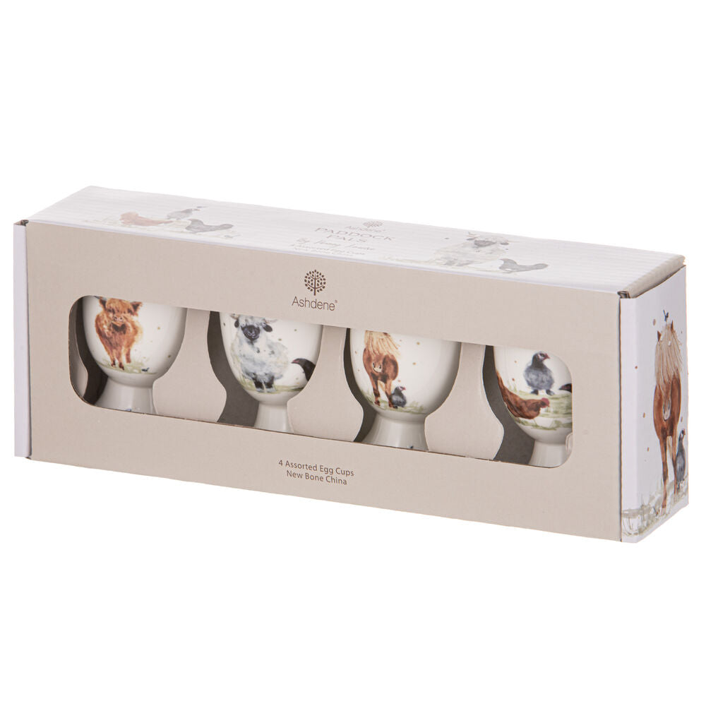 Ashdene Paddock Pals - Egg Cups - Pack of 4