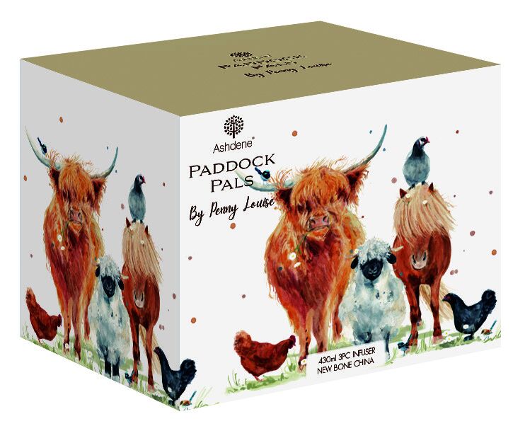 Ashdene Paddock Pals - Mug 3 Piece Infuser