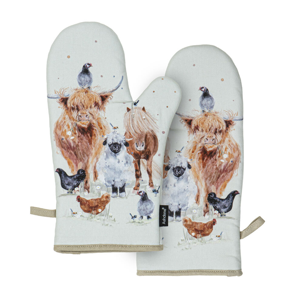 Ashdene Paddock Pals - Oven Mitts