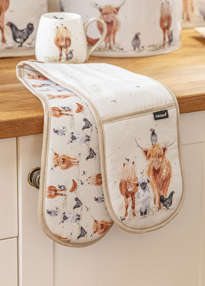 Ashdene Paddock Pals - Double Oven Mitt