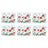 Ashdene Poppy Fields - Placemats - Pack of 6