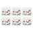 Ashdene Poppy Fields - Coasters - Pack of 6
