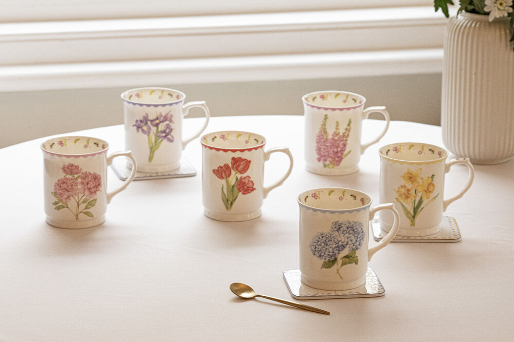 Ashdene Garden Bouquet - Yellow Daffodil Mug