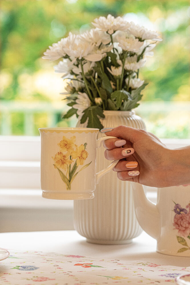 Ashdene Garden Bouquet - Yellow Daffodil Mug