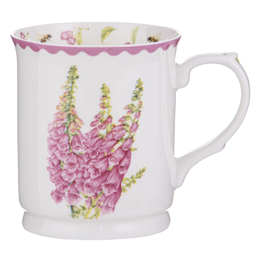 Ashdene Garden Bouquet - Fuchsia Foxglove Mug