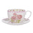 Ashdene Garden Bouquet - Pink Peony Cup and Saucer