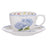 Ashdene Garden Bouquet - Blue Hydrangea Cup and Saucer
