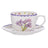 Ashdene Garden Bouquet - Purple Iris Cup and Saucer