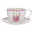 Ashdene Garden Bouquet - Fuchsia Foxglove Cup and Saucer