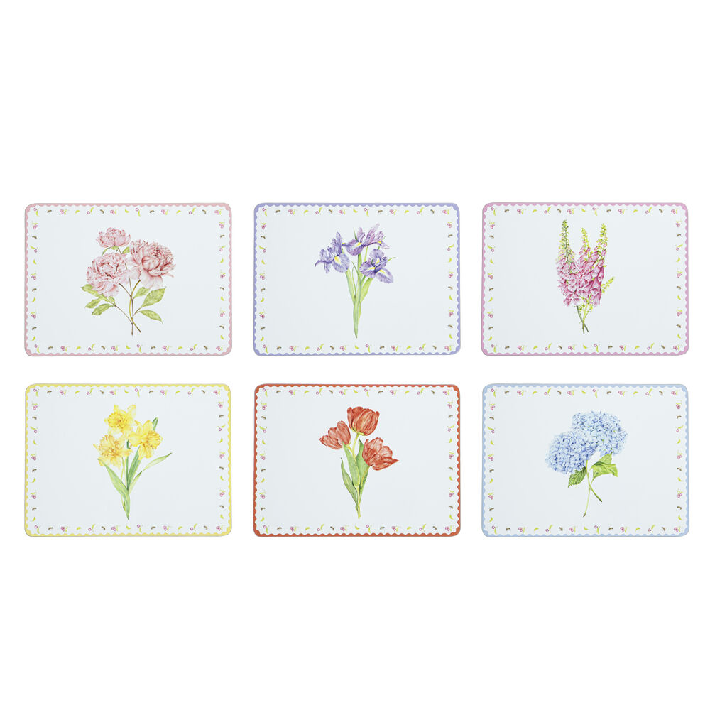 Ashdene Garden Bouquet - Placemats - Pack of 6