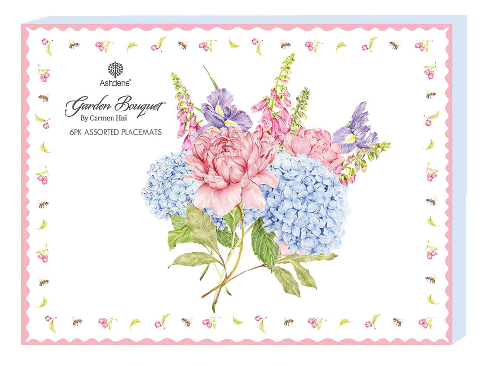 Ashdene Garden Bouquet - Placemats - Pack of 6