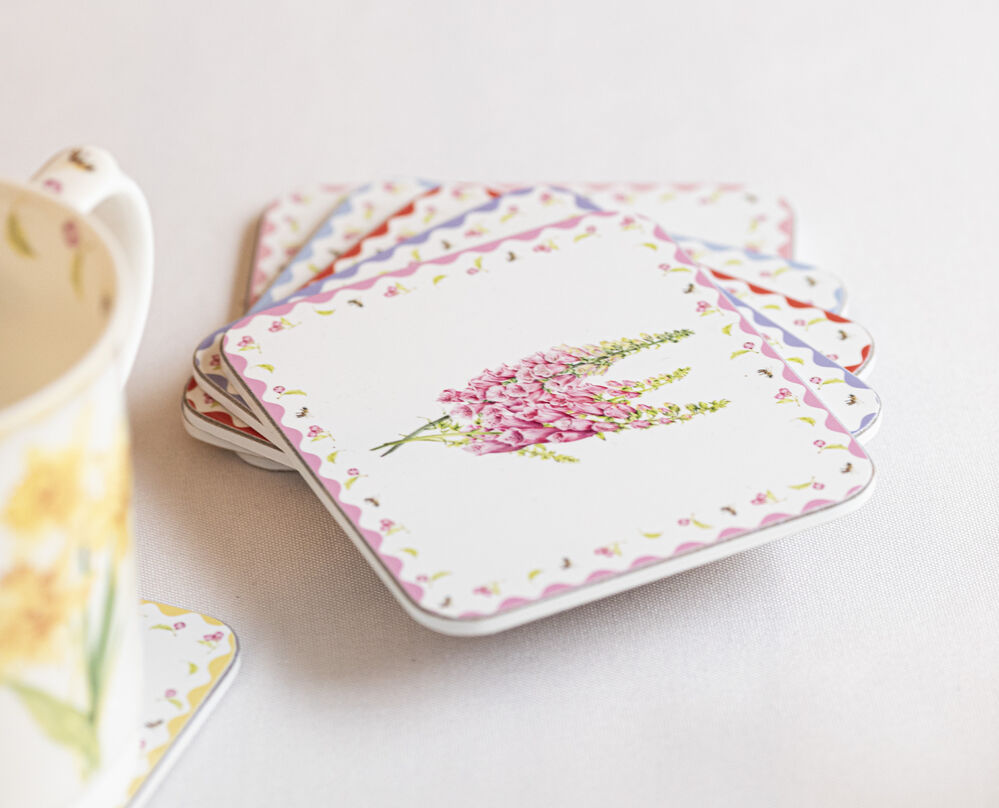 Ashdene Garden Bouquet - Coasters - Pack of 6