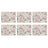 Ashdene Raspberry Rose - Placemats - Pack of 6