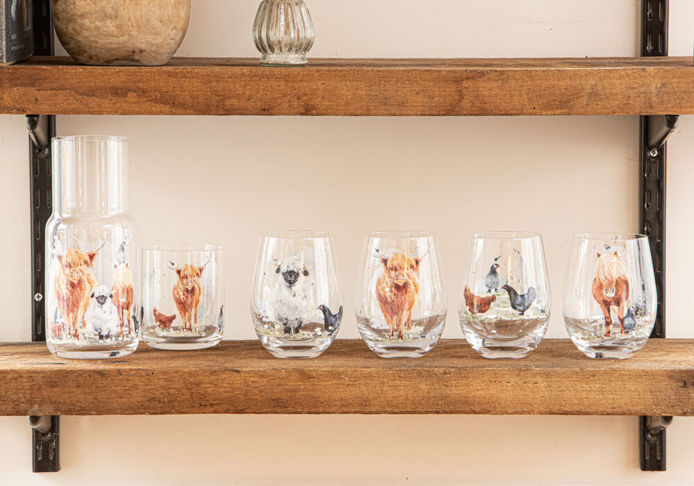 Ashdene Paddock Pals - Carafe and Glass Set