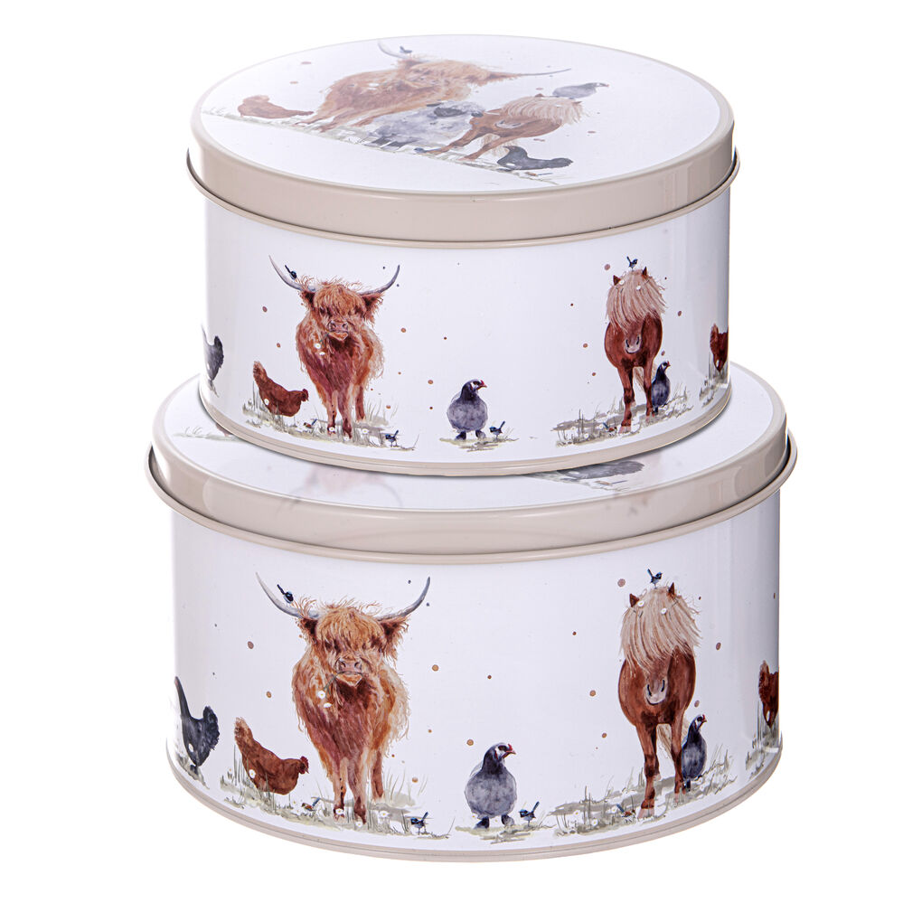 Ashdene Paddock Pals - Cake Tins - Pack of 2