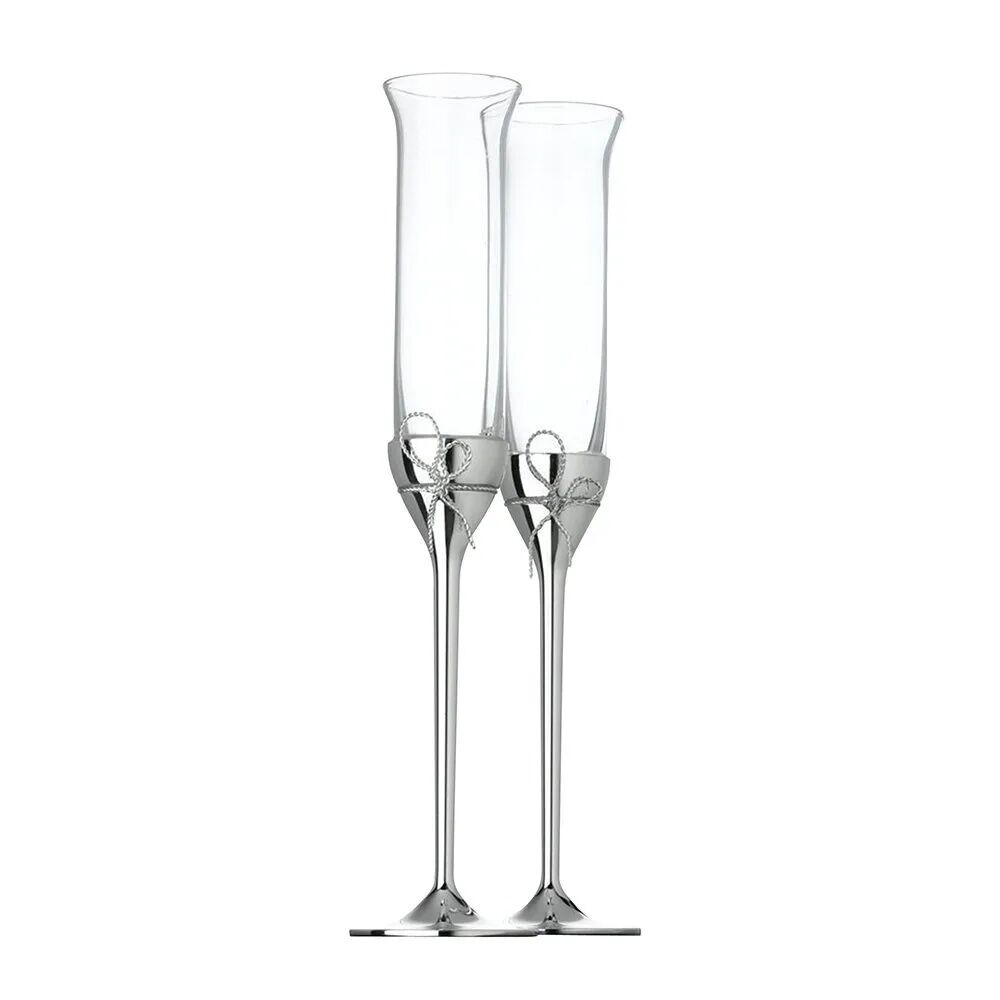 Wedgwood Vera Wang Love Knots - Flute Pair