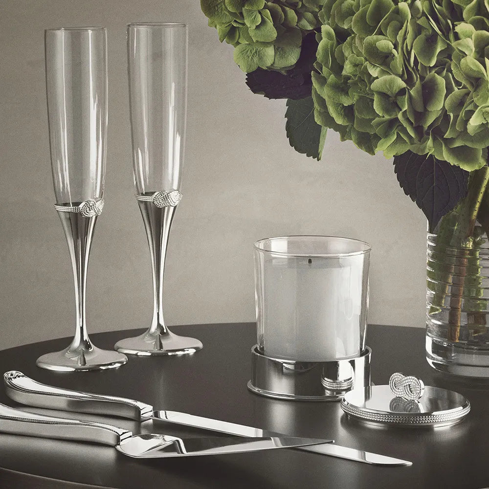 Wedgwood Vera Wang Infinity Flute Pair
