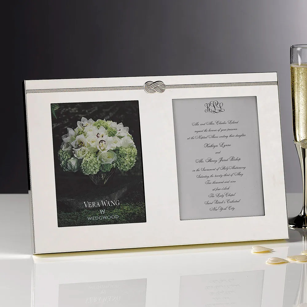 Wedgwood Vera Wang Infinity Double Photo Frame