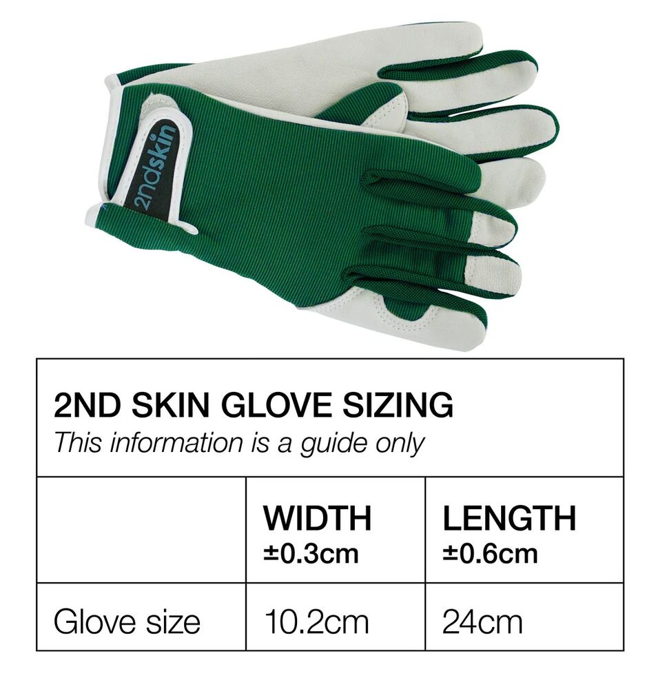 2nd Skin Gardening Gloves - Zig Zag