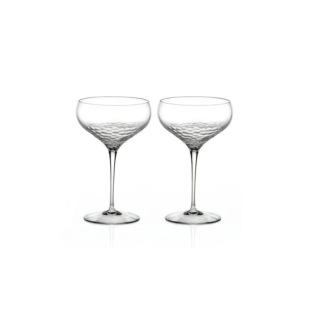 Wedgwood Vera Wang - Sequin Champagne Saucer Pair