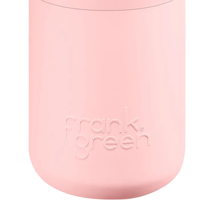 Frank Green Reusable Cup - Original 340ml Blushed Push Button