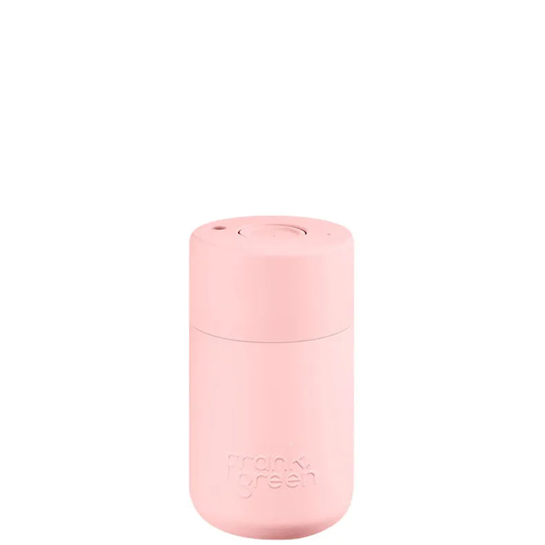Frank Green Reusable Cup - Original 340ml Blushed Push Button