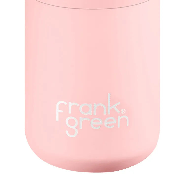 Frank Green Reusable Cup - Ceramic 295ml Blushed Push Button