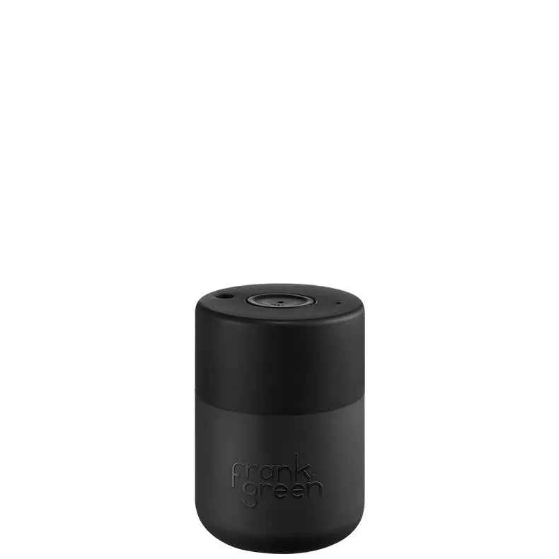 Frank Green Reusable Cup - Original 230ml Black Push Button