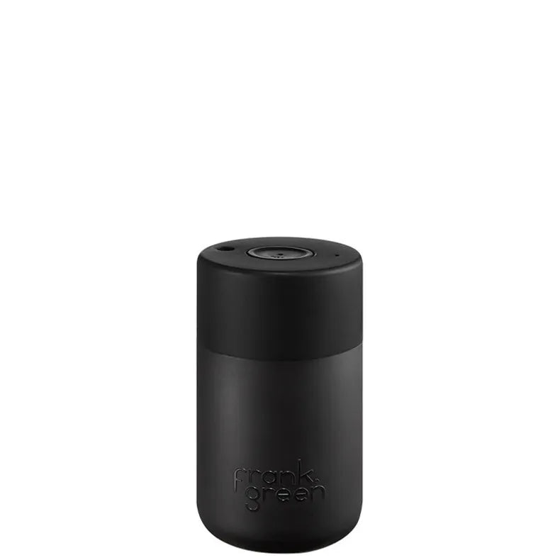 Frank Green Reusable Cup - Original 340ml Black Push Button