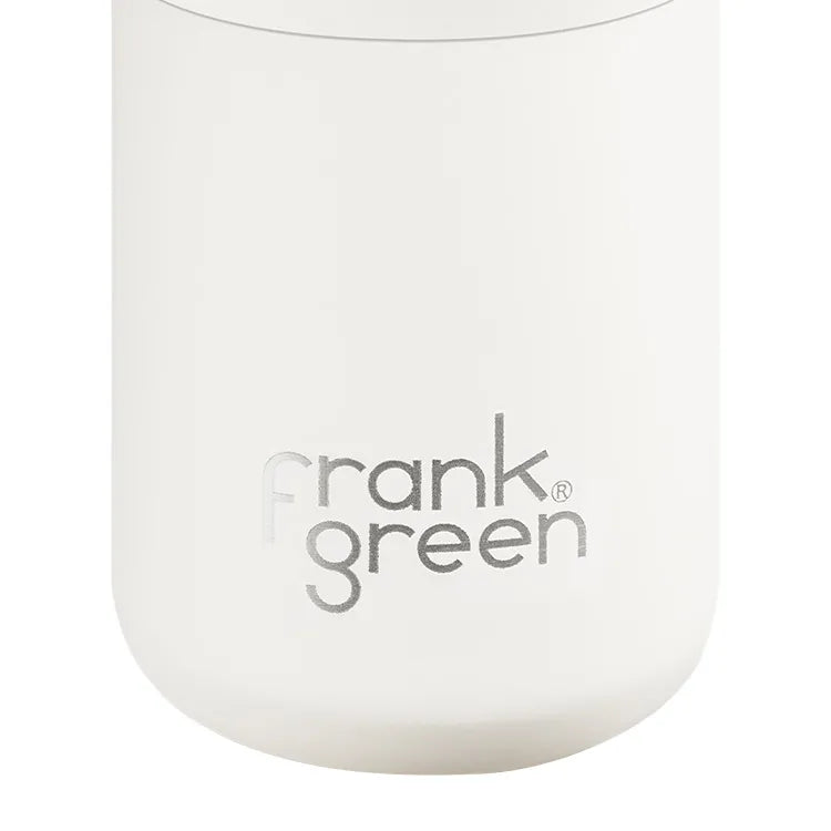 Frank Green Reusable Cup - Ceramic 295ml Cloud Push Button