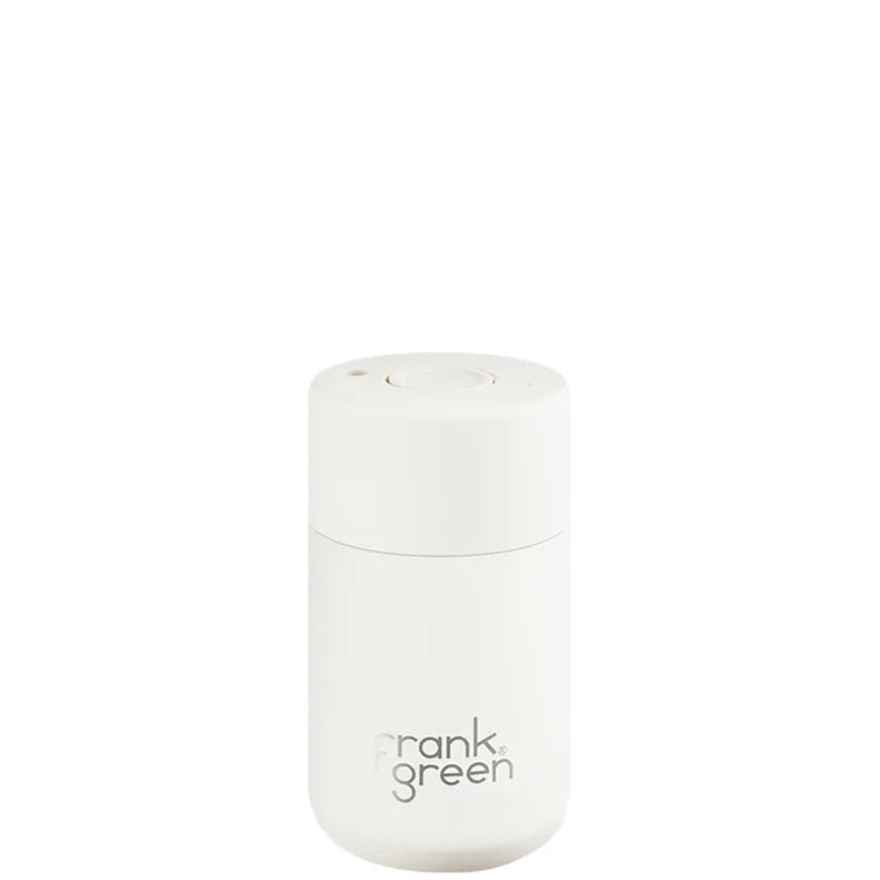 Frank Green Reusable Cup - Ceramic 295ml Cloud Push Button