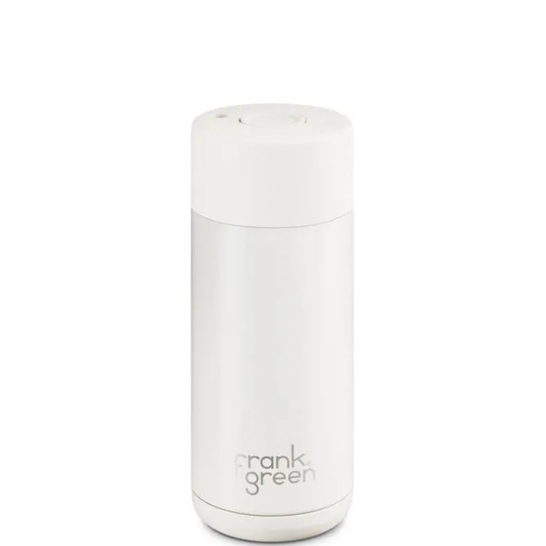 Frank Green Reusable Cup - Ceramic 475ml Cloud Push Button