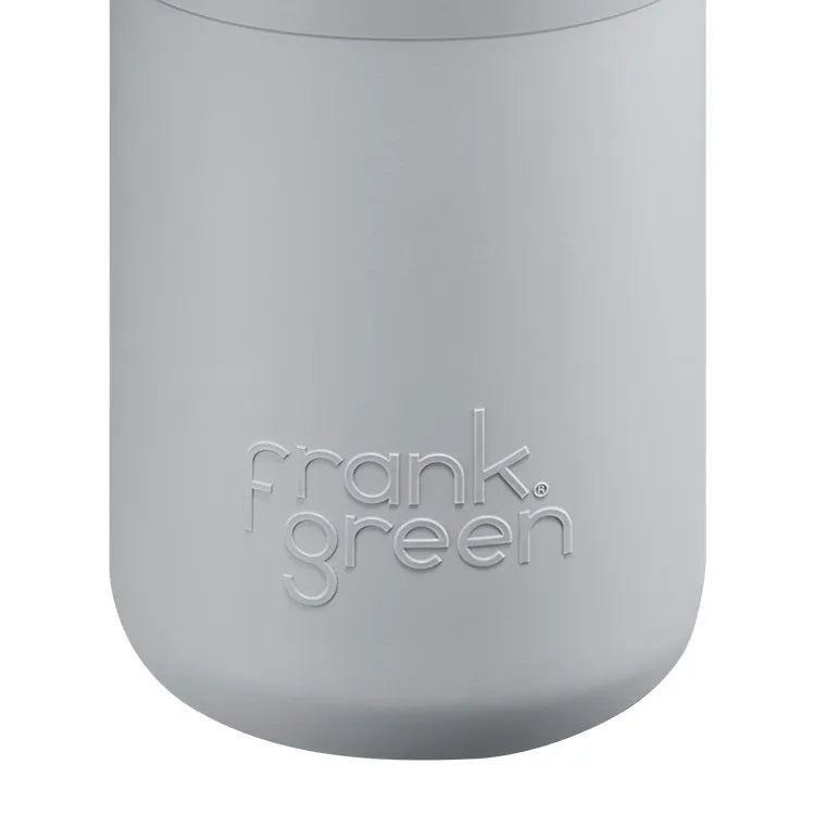 Frank Green Reusable Cup - Original 340ml Harbor Mist Push Button
