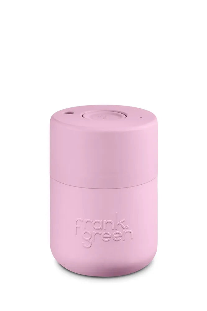 Frank Green Reusable Cup - Original 230ml Lilac Haze Push Button Lid