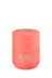 Frank Green Reusable Cup - Ceramic 175ml Living Coral Push Button