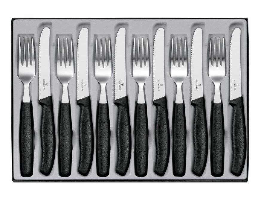 Victorinox Swiss Classic Table 12pc Set Black
