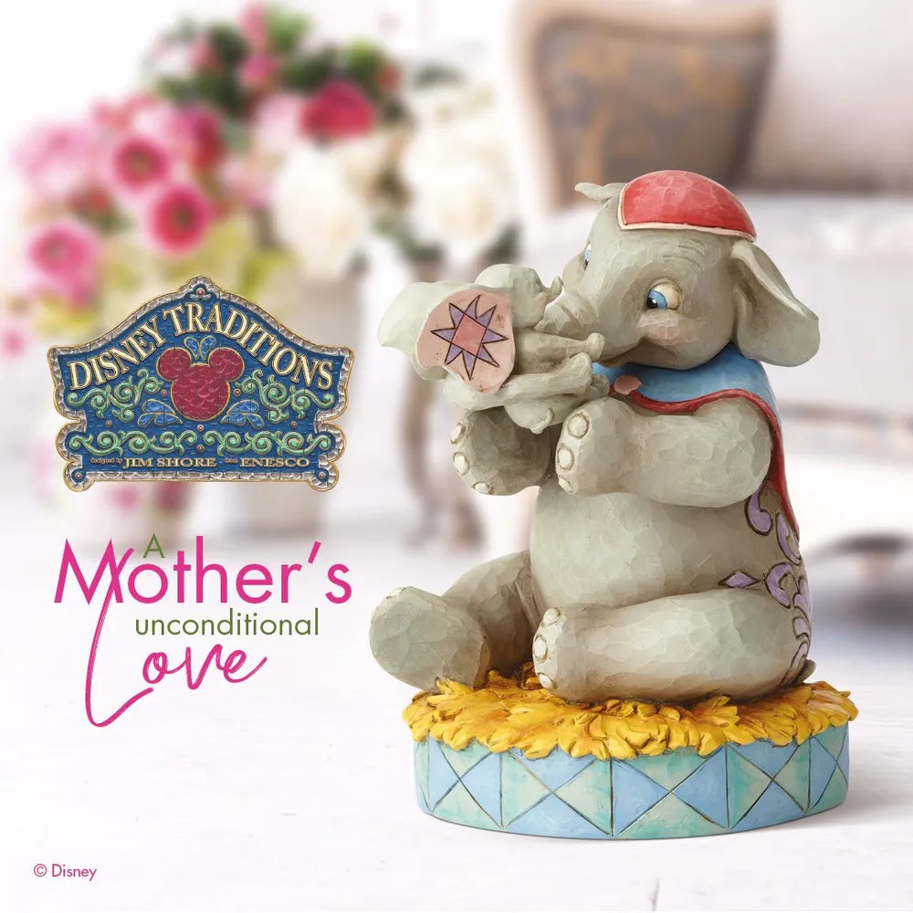 Jim Shore Disney Traditions - Dumbo Mrs Jumbo & Dumbo - A Mother's Unconditional Love